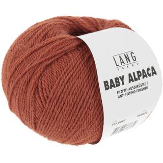 Lang Yarns Baby Alpaca 087 Indhold: 100% Superwash Baby Alpaka Vægt/længde: 50 g = 170 meter Anbefalede pinde: 3 mm Strikkefasthed: 10 x 10 cm = 26 m x 34 p Vask: Finvask 30ºC / Brug aldrig skyllemiddel / Tørres fladt.