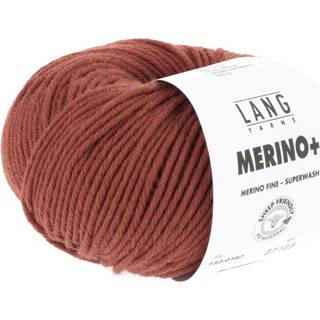 Lang Yarns Merino+ 187 Indhold: 100% Superwash Merinould Vægt/længde: 50 g = 90 meter Anbefalede pinde: 4,5-5,5 mm. Strikkefasthed: 10 x 10 cm = 17 m x 24 p Vask: Finvask 30ºC / Brug aldrig skyllemiddel / Tørres fladt .