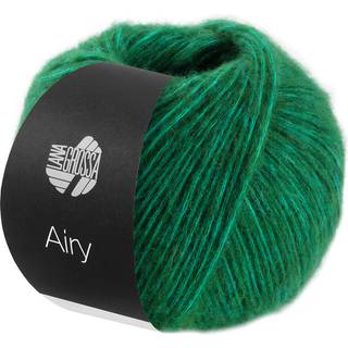 Lana Grossa Airy 05 Petroleumsgrøn Indhold: 42% baby alpaca, 40% bomuld, 18% ren, ny merinould Vægt/Længde: 50 g = ca. 170 meter Anbefalede pinde: 5-5.5 mm Strikkefasthed: 10 x 10 cm = 15 m x 22 p Vask:Håndvask / Tørres fladt.