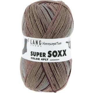 Lang Yarns Super Soxx Color 4-ply 437 Indhold: 75% ny uld, 25% polyamid Vægt/længde: 100 g = ca 420 meter Anbefalede pinde: 2.50-3.50 mm Strikkefasthed: 10 x 10 cm = 30 m x 41 p Vask: Maskinvask 40 ℃ / Kan tørretumbles / Brug aldrig skyllemiddel.