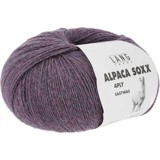 Lang Yarns Alpaca Soxx 4-ply 0047 Indhold: 70% Superfine alpaca, 30% Nylon Vægt/længde: 100 g = ca 390 m Anbefalede pinde: 2.50-3.50 mm Strikkefasthed: 10x10 cm = 30 m x 41 r Vask: Max 30 °C / Kan tørretumbles ved lav varme / Brug vaskemiddel til finvask uden skyllemiddel.