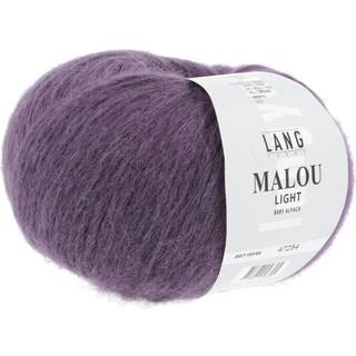 Lang Yarns Malou Light 0046 Indhold: 72% Babyalpakka, 16% Polyamid, 12% Uld Vægt/længde: 50 g = ca. 190 meter Anbefalede pinde: 4,5-5 mm Strikkefasthed: 10x10 cm = 16 m x 25 p Vask: Håndvask / Tåler ikke tørretumbling.