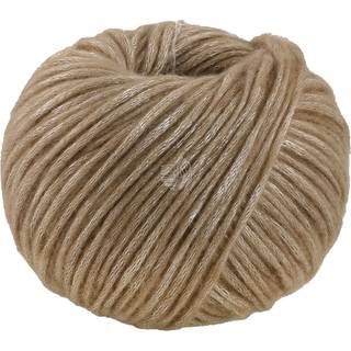 Lana Grossa Lucida 08 Beige Indhold: 58% ren, ny merinould, 42% viskose Vægt/Længde: 50 g = ca. 100 meter Anbefalede pinde: 6 mm Strikkefasthed: 10 x 10 cm = 14 m x 23 p Vask:Finvask 30º/ Tørres fladt.