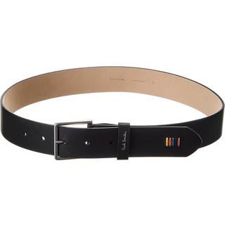 Paul Smith Stitch Leather Belt Black