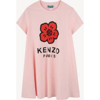 KENZO KIDS KENZO KIDS Pink Short Sleeve Logo Flower T-Shirt Dress