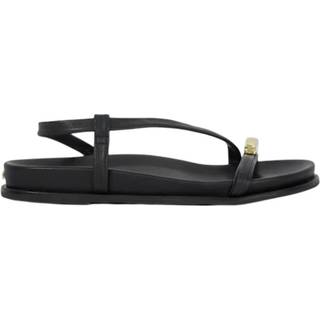 Dune London Lyn Guld Nugget Toe Flade sko SandalerEU 39 (UK 6)