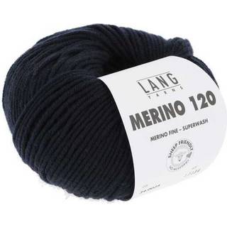 Lang Yarns Merino 120 025 Indhold: 100% Merinould Vægt/længde: 50 g = ca. 120 meter Anbefalede pinde: 3.50-4.50 mm Strikkefasthed: 10 x 10 cm = 22 m x 32 p Vask: Maskinvask 30 °C / Tåler ikke tørretumbling .