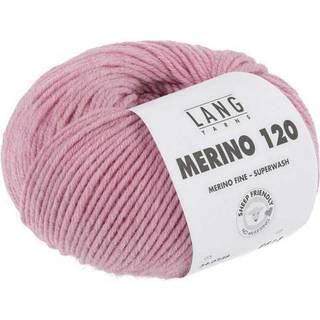 Lang Yarns Merino 120 348 Indhold: 100% Merinould Vægt/længde: 50 g = ca. 120 meter Anbefalede pinde: 3.5-4.5 mm. Strikkefasthed: 10 x 10 cm = 22 m x 32 p Vask: Maskinvask 30 °c / Tåler ikke tørretumbling .