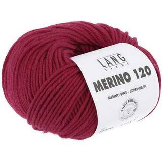 Lang Yarns Merino 120 162 Indhold: 100% Merinould Vægt/længde: 50 g = ca. 120 meter Anbefalede pinde: 3.50-4.50 mm Strikkefasthed: 10 x 10 cm = 22 m x 32 p Vask: Maskinvask 30 °C / Tåler ikke tørretumbling .