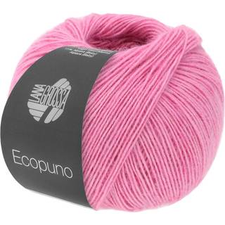 Lana Grossa Ecopuno garn - Bomuld, Merinould og Alpakka Geraniumrosa 82
