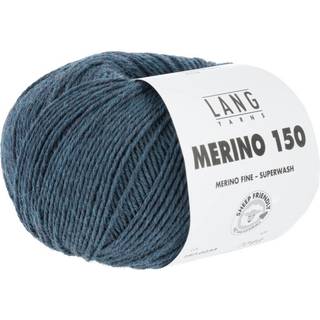 Lang Yarns Merino 150 233 Indhold: 100% Superwash merinould Vægt/længde: 50 g = ca. 150 meter Anbefalede pinde: 3-3.5 mm Strikkefasthed: 10 x 10 cm = 27 m x 37 p Vask: Maskinvask 30 ℃ / Tåler ikke tørretumbling / Brug aldrig skyllemiddel.