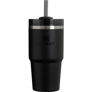 Stanley Quencher H2.O FlowState™ Tumbler krus i rustfrit stål med sugerør Lille Black 2.0 590 ml - 590 ml