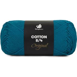 Cotton 8/4 - Petroleumsblå