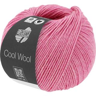 Lana Grossa Cool Wool Mélange garn - merinould Rosa meleret 1431