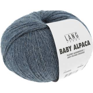 Baby Alpaca 233 Lys jeansblå - Lang Yarns Garn - 362371