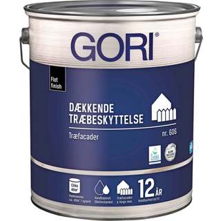 Gori 606 dækkende ral 7016 10l træbeskyttelse