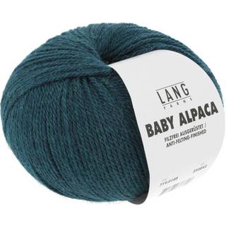 Lang Yarns Baby Alpaca 188 Indhold: 100% Superwash baby alpaka Vægt/længde: 50 g = ca 170 meter Anbefalede pinde: 3.00 mm Strikkefasthed: 10 x 10 cm = 26 m x 34 p Vask: Finvask 30ºC / Brug aldrig skyllemiddel / Tørres fladt.