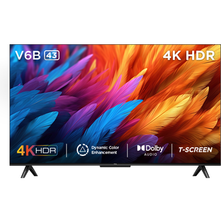 TCL 43V6B 43 4K UHD (2160p) Børstet titan