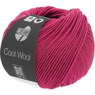 Lana Grossa Cool Wool Mélange garn - merinould Indisk Rød meleret 1432
