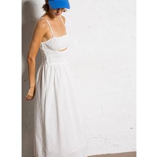 Billabong Women's Cloud Dress Kjole Damer størrelse S farve beige