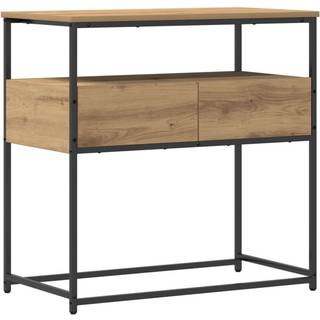Konsolbord artisan eg 75 x 40 x 75 cm Laminat træ og metal