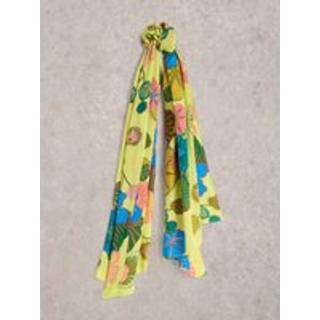 White Stuff White Stuff Yellow Suki Floral Printed Scarf