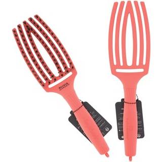 Olivia Garden Fingerbrush Boar & Nylon Hårbørste med børstehår af nylon og vildsvin Radiant Peach 1 stk. - 1 stk.