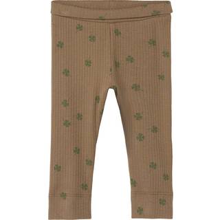 Name It Walnut Kløver Rib Leggings