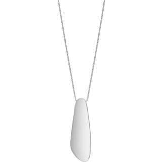 Jon Richard Jon Richard Silver Tone Long Polished Adjustable Pendant Necklace