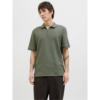 Ensfarvet Polo T-shirt