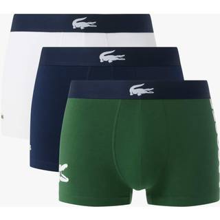Lacoste Blå Cotton Stræk Bokser 3 PakkeSmall