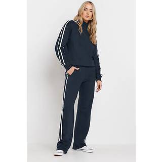 Lts Tall Navy Blue Side Stripe Straight Leg Joggers Ex Long > 22-24 Lts | Tall Women's Joggers - Ex Long 22-24