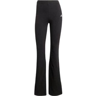Essentials Small Logo Flared tights - Black / White - 2XS
