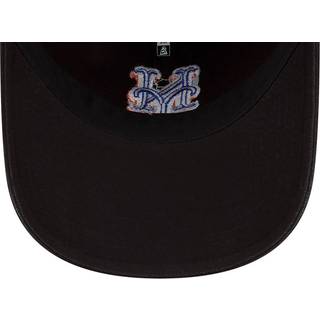 New York Mets MLB Core Classic Black 9TWENTY Adjustable Cap newera adult unisex Black newera adult unisex Black newera adult unisex Black newera adult - Osfm