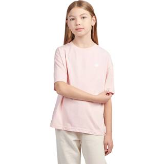 New Balance New Balance Dark Pink Small Girls Logo 100% Cotton T-Shirt