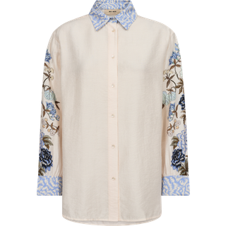 Mos Mosh Mmabila Saku Shirt Skjorter 169830 Ecru (XS)