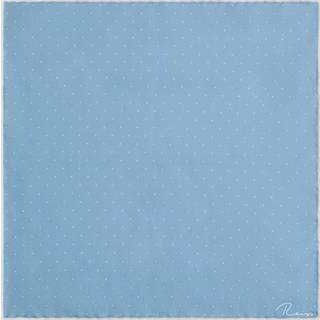 Reiss Reiss Blue Liam Polka Dot Silk Pocket Square