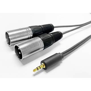 VIVOLINK 3.5MM CABLE to 2 x XLR male 2m