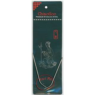 Chiaogoo 12-tommer rød linje cirkulære strikning nåle 1,5/2,5 mm