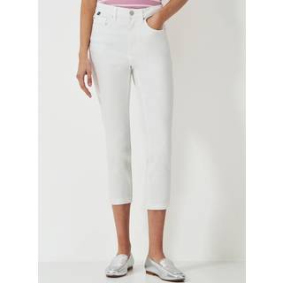 Crew Clothing Crew Clothing Company White Cropped Jeans