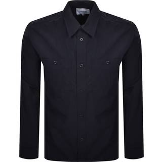 Norse Projects Silas Tech Poplin 2.0 Shirt Navy