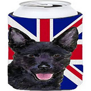 Caroline's Treasures SS4940TBC Australian Kelpie med engelsk Union Jack British Flag Tall Boy Hugger kan k?ligere ?rme Hugger Machine Washable Dr