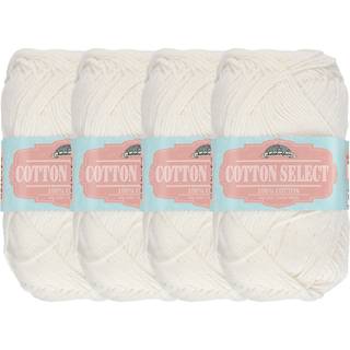 Jubileeyarn Cotton Select Yarn - Sport Weight - 50G/Skein - Icicle - 4 Skeins