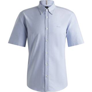 BOSS Short Sleeve Liam Shirt Light Blue