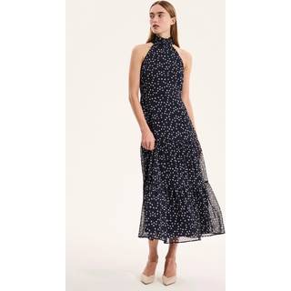 Omnes Omnes Blue Romeo Midi Dress