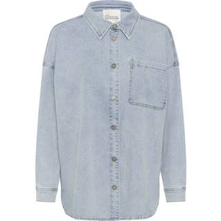 My Essential Wardrobe Laramw 115 Malo Shirt Bluser 10705082 Light Blue Wash (40)
