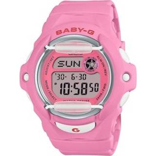 Casio BABY-G Series Digital Pink Dial Resin Strap Women's Watch BG-169CH-4ER