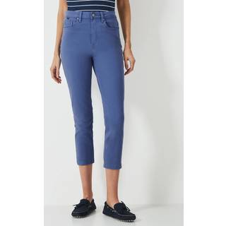 Crew Clothing Crew Clothing Company Blue Chrome Cropped Jeans