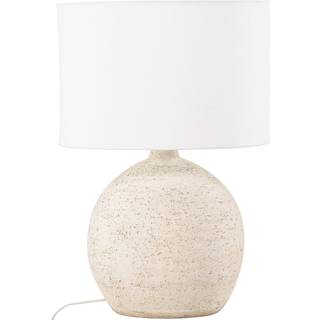 Tjörn bordlampe 60cm med terracottafod og hvid skærm