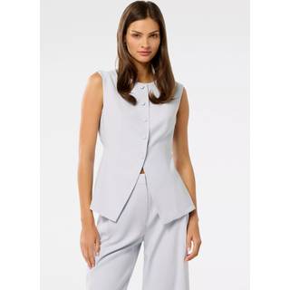 Forever New Forever New Blue Kimberly Extended Shoulder Waistcoat